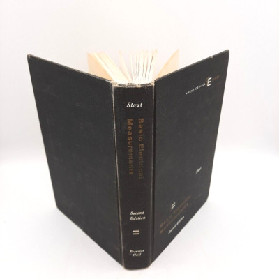 Basic Electrical Measurements Melville Stout 1960 HC 2nd Edition Prentice Hall