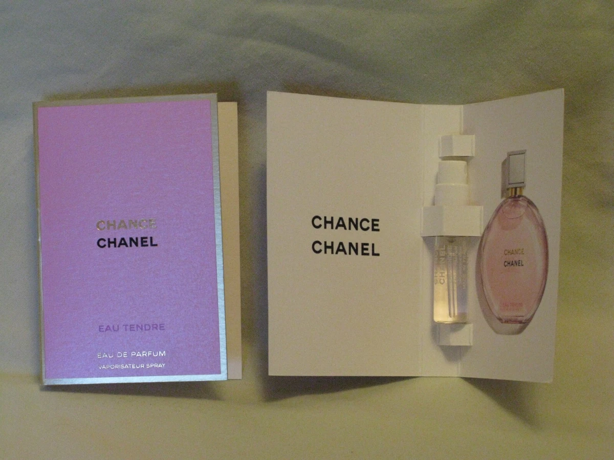 CHANEL Chance Eau Tendre EDP Perfume Set of 2 Spray Sample Vials