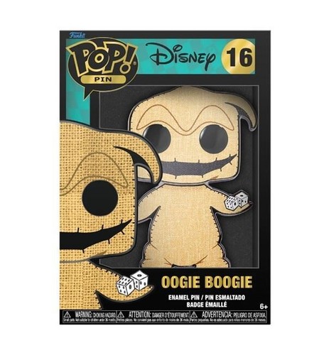 Pin Pop / Oogie Boogie - l'étrange noël de Mr Jack N°16 / Disney Funko 10cm Pin Pop / Oogie Boogie - l'étrange noël de Mr Jack N°16 / Disney Funko 10cm | Funko Pop | 2 Pin Pop / Oogie Boogie - l'étrange noël de Mr Jack N°16 / Disney Funko 10cm | Funko Pop