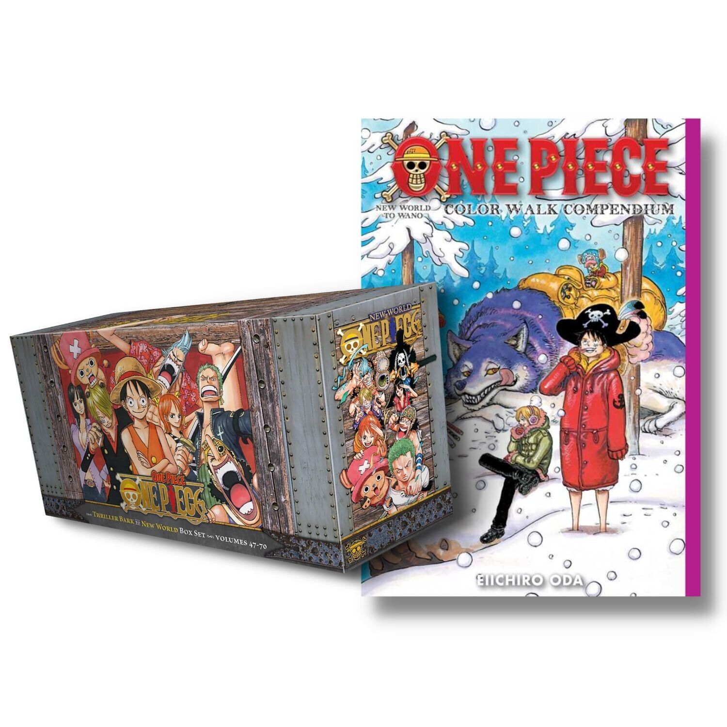 One Piece Color Walk Compendium: New World to Wano by Eiichiro Oda,  Hardcover