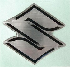 ORIGINAL Suzuki "S" EMBLEM-LOGO-4cm-Aufkleber-Emblema-Embleem-40mm-GENUINE