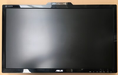 2x 27'' Asus VK278q Monitor mit Leitungen und Dual Desktop Vesa Halterung