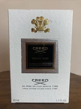 Creed Royal Oud Eau de PARFUM 1.7fl oz/50ml Batch #F001445 EDP Spray NEW