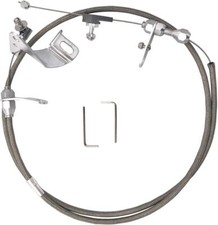 For 727 Torqueflite Mopar Dodge Chrysler Braided Stainless Kickdown Cable Kit