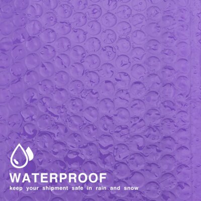 ProLine 100 Pack #000 Poly Bubble Padded Envelopes - Self-Sealing Mailers, 4x8 Exterior (4x7 Interior)