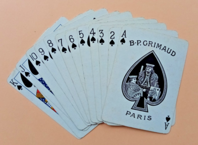 Jeu De Cartes Grimaud Transatlantique – Années 1940 – Algérie Tunisie – Complet