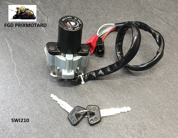 Contacteur De Démarrage Neiman 6568 Pour Moto Yamaha FAZER YZF FZR TDM TRX Etc. - Avec Jeu De Clés - Remplacement D'origine