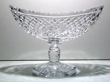 *VINTAGE* House of Waterford Crystal PRESTIGE Centerpiece Boat Bowl 13" IRELAND