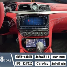 Android Car Radio and A/C panel For Maserati GT GranTurismo 07-15 Head Screen
