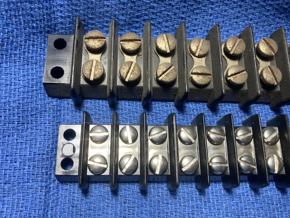 1 Cinch Jones 16 Position Dual Row Screw Terminal Strip Block 10" ADJUSTABLE DN - Image 4 of 4