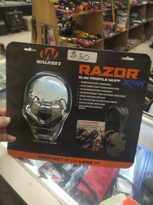 Walker's Razor X-TRM Digital Muff Ear Protection Slim Profile | Flat Dark Earth
