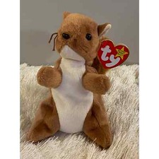            RARE Ty Beanie Baby NUTS the SQUIRREL     with ERRORS              
