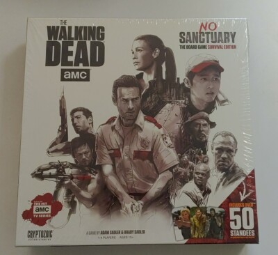 The Walking Dead No Sanctuary Game Survival Edition w/ 50 Standees - Cryptozoic