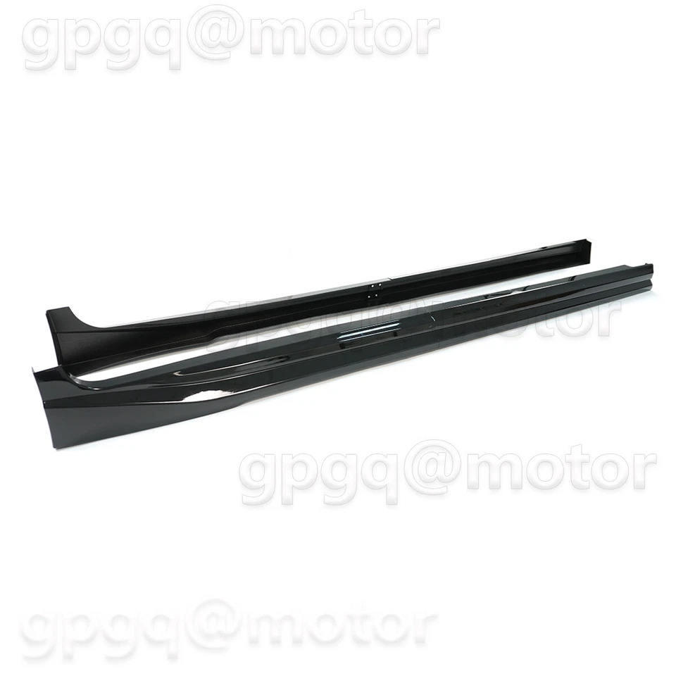 Extensión de faldón lateral negro brillante Yofer V1 para Toyota Camry LE SE XSE XLE 18-2025 Foto 2 de 4
