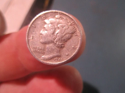 1941-S Mercury Dime — photo from another recent sale