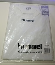 RARE New COOL White HUMMEL TEAM Jersey NFHS SS 03-515 USA Size Medium  STAY DRY 