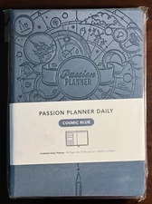 Passion Planner Daily  Cosmic Blue 93 Days - New In Package A5 Size