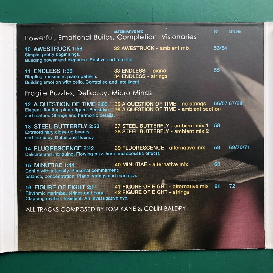 SIMPLE BY DESIGN Electronic Library CD Acoustic Nature Human Imagination FX NM - Image 4 of 4