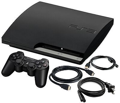 Authentic PlayStation 3 PS3 Slim Console + 120GB 160GB 250GB 320GB 500GB +  USA 