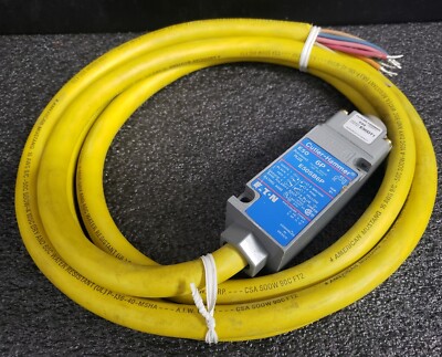 NOS Cutler Hammer E50BT16P Limit Switch - E50SB6P Body & E50DT1 Top Pushbutton