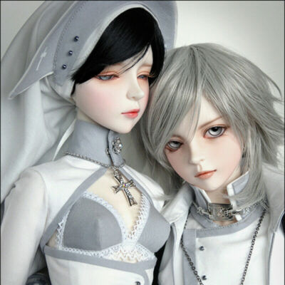 1/3 BJD Doll Boy Male Resin Ball Jointed Eyes Face Makeup Wig Hair Full Set Gift