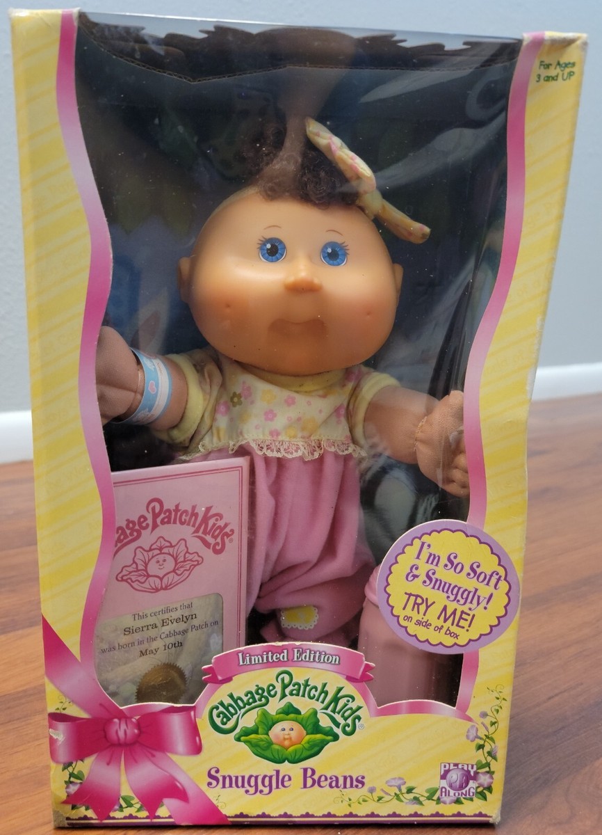 NIB Cabbage Patch Kids Limited Edition Sierra Evelyn Doll Snuggle