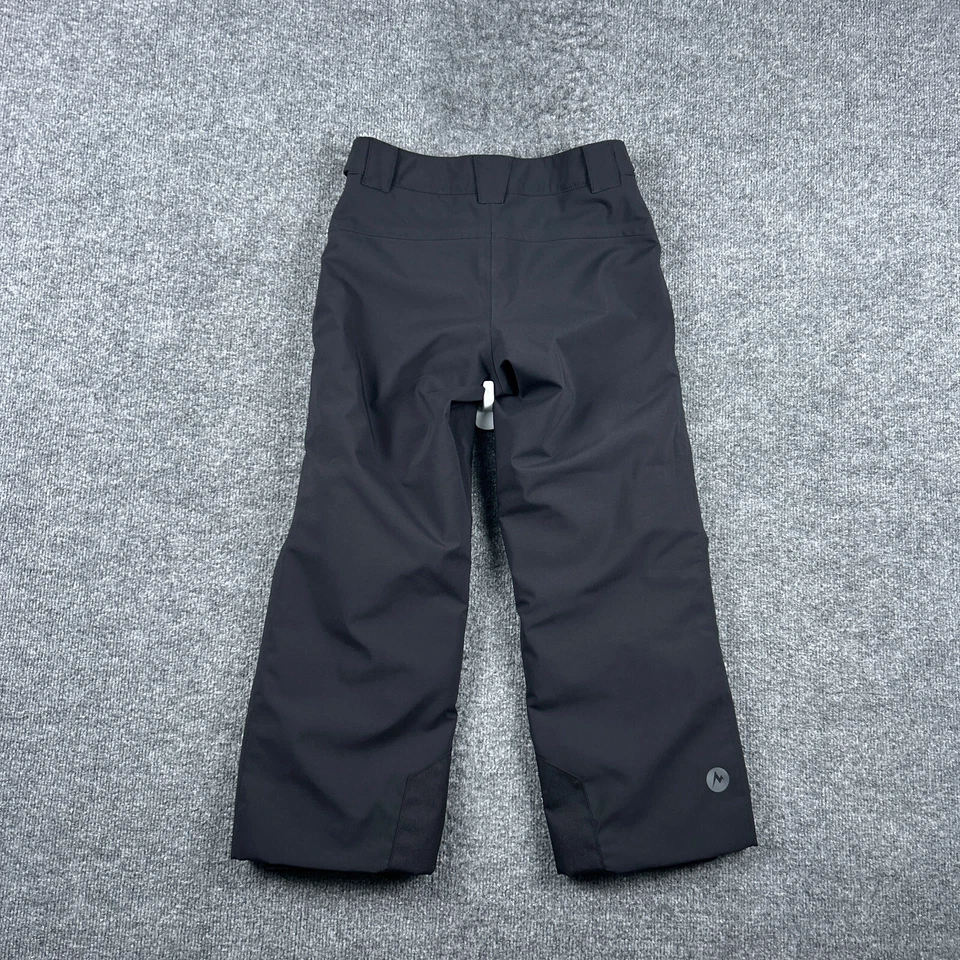 Pantalones de Snowboard Marmot Juveniles M Negros Bolsillos Pierna Cremallera Borde Aislado Niños Foto 2 de 4