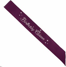Birthday Queen Sash Party Accessories for Happy Birthday Girl Sashes for Women