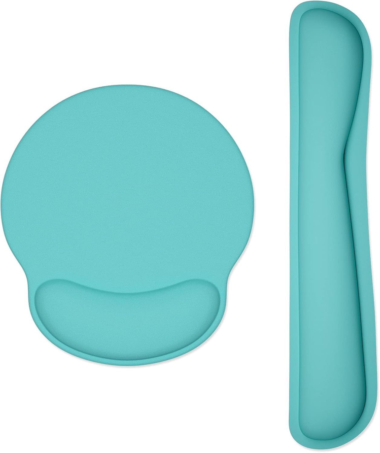 Ergonomic Keyboard and Mouse Wrist Rest Set with Memory Foam Support-image