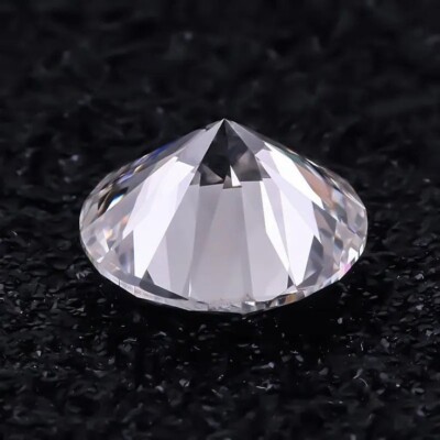 Lab Grown Diamond GGA Certified 4 Ct Round Cut VVS1 Clarity Grade D Color Gems