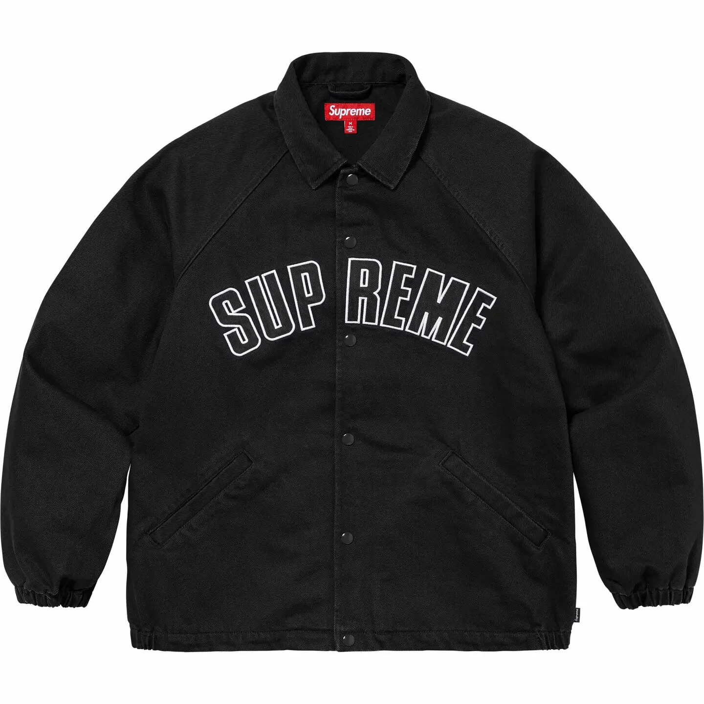 Veste noire Supreme ARC Denim Coaches