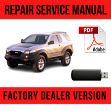 Isuzu Vehicross 1998-2002 Factory Repair Manual USB