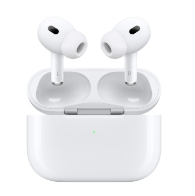 Apple AirPods Pro 2nd Generation with MagSafe Wireless Charging Case - White