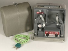 PRL TELEVU PROJECTOR VU-EDITOR 8mm FILM FILM VINTAGE PROJECTOR