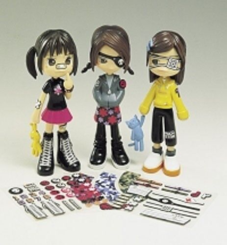 Pinky Street Pinky:st Figure Toy Pop Vinyl DRESS UP SEAL SET Accessory Stickers - Picture 1 of 5