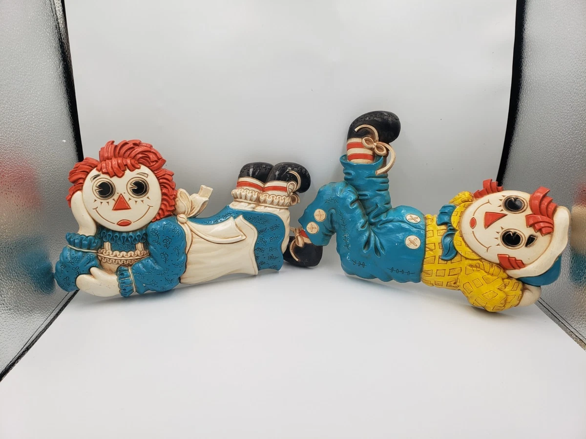 Raggedy Ann And Andy Wall Plaque for sale | eBay