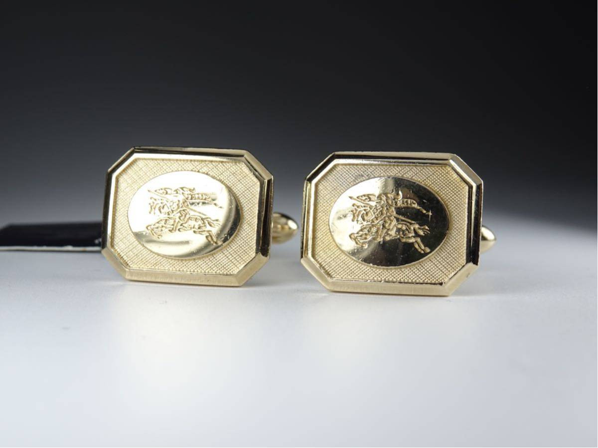 Burberry Gold Color Cufflinks Cufflinks Cuff Links Burberry
