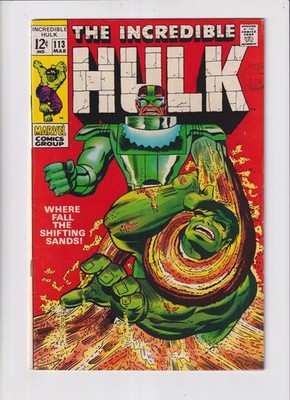 Incredible Hulk (1962) # 113 (7.0-FVF) (2248954) Sandman 1969