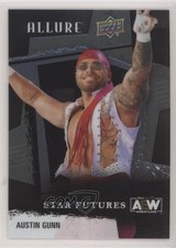 2022 Upper Deck Allure AEW Star Futures Steel Chair Austin Gunn #130 0st6