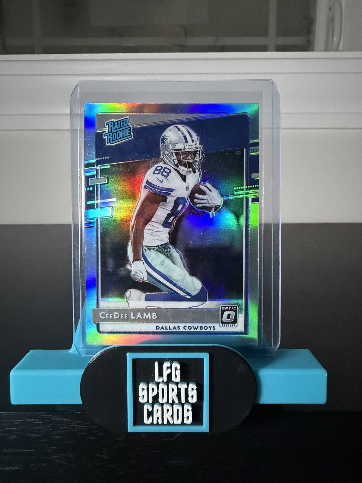 2020 Panini Donruss Optic - Rated Rookies CeeDee Lamb #156 Holo Prizm (RC)
