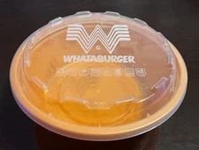 Whataburger 18 Oz. Container & Lid Reusable Microwave & Dishwater Safe CO-518