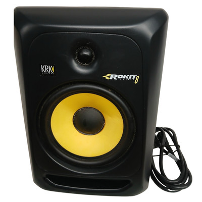 KRK Systems Rokit 8 G3 RP8G3 Powered Studio Monitor Speaker - TESTED & WORKS
