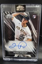 2024 Topps Chrome Black #CBA-QP Quinn Priester Chrome Black Autographs