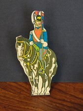 Marx Vtg Tin Lithograph 15, UHLAN Prussian Soldier-USA- 1930's stand-up