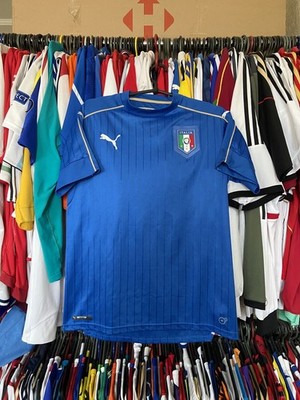 ITALY 2016 2017 HOME FOOTBALL SHIRT SOCCER JERSEY PUMA 748833 sz XXL YOUTH