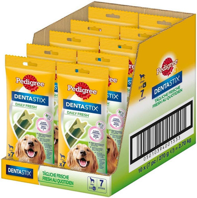 Pedigree Dentastix Daily Fresh Zahnpflegesnack Für Große Hunde   Hundeleckerli M