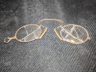 A Pair of Pince-nez Glasses With Case From 1880-1915