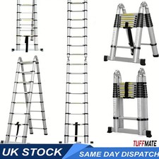 Telescopic Ladder 5.6m Multi-Purpose Straight or Double Sided