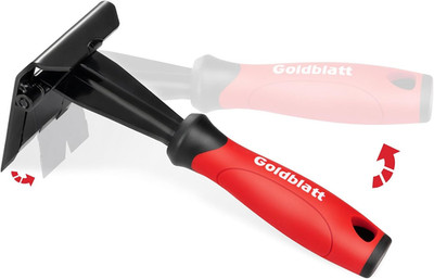 Goldblatt Trim Removal Tool, 3-Inch Baseboard Removal Tool for No-Damage the Sur