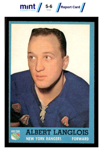 Albert Langlois #47 1962 Topps card